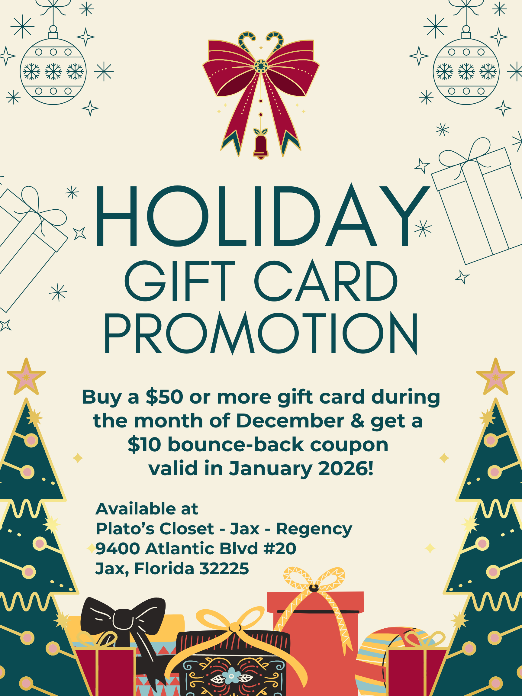 December Gift Card Promotion!